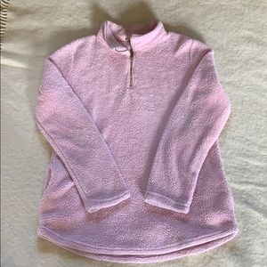 Pink fuzzy sweater